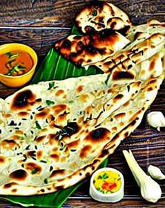 Garlic naan