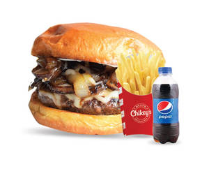 Mushroom Magic Beef Burger