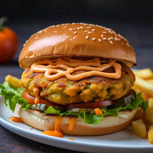 Aloo Tikki Burger