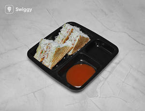 Veg Cheese Club Grilled Sandwich