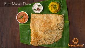 Rava Masala Dosa