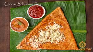 Cheese Schezwan Dosa