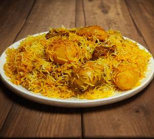 Chicken Biryani with Egg