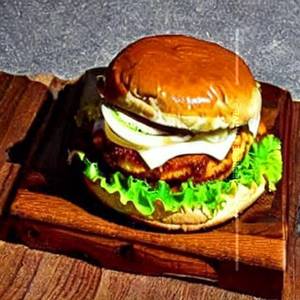 Yummy chicken burger