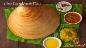 Ghee Paper Masala Dosa