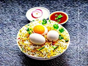 Egg biryani