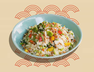 Garlic Butter Fried Rice - Veg