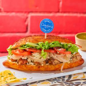Grilled Chicken Pambazo Sandwich