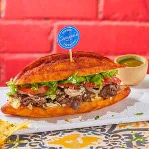 Grilled Tenderloin Pambazo Sandwich
