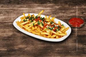 Cheesy Chicken Loaded Fries