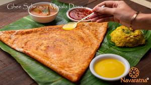 Ghee Schezwan Masala Dosa