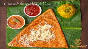 Cheese Schezwan Masala Dosa