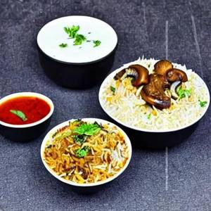 Mushroom Biryani