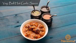Veg Ball Hot Garlic Sauce