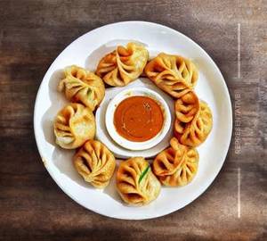 Chicken momos fried