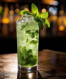 Lime and mint