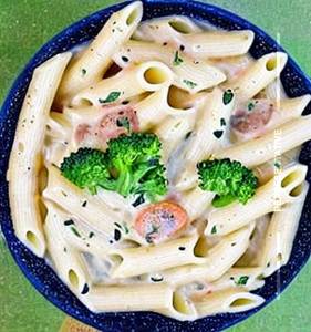 White Sauce Penne Pasta