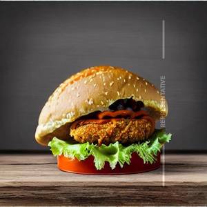 Chicken Peri Peri Momo Burger