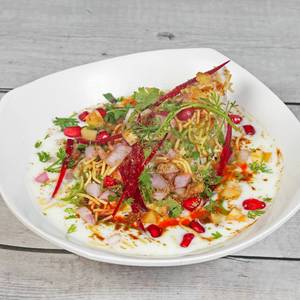 Dahi Samosa Chaat