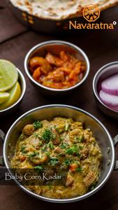 Baby Corn Kadai