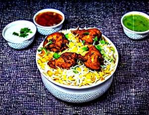 Hyderabad Chicken Dum Biryani Family Pack