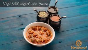 Veg Ball Ginger Garlic Sauce