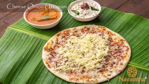 Cheese Onion Uttapam