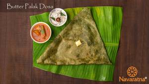 Butter Palak Dosa