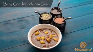 Baby Corn Manchurian Gravy
