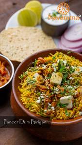 Paneer Dum Biryani