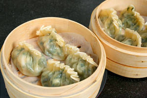 Veg Steamed Dumplings (4 Pcs)