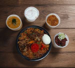 Mutton Biryani combo [Serves 2]