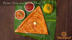 Butter Schezwan Masala Dosa