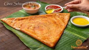 Ghee Schezwan Dosa