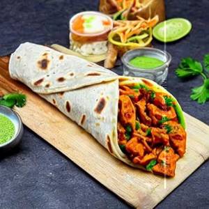 Chicken makhani wrap