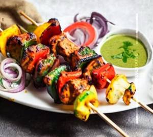 Mushroom tikka
