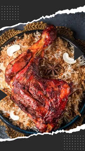 Tandoori Chicken Biryani