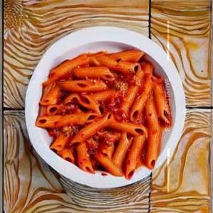 Red sky pasta (white sauce) 