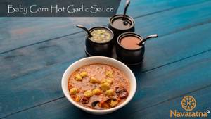 Baby Corn Hot Garlic Sauce