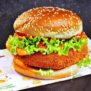 Chicken Nuggets Burger