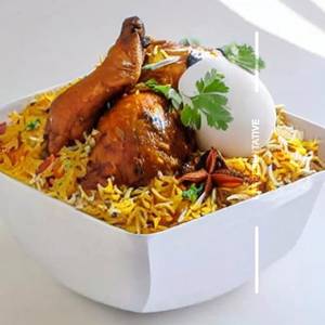 Half Chicken Biryani 