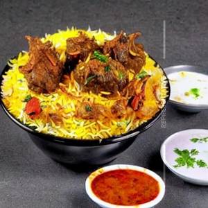 Boneless Adarsh Special Mutton Biryani