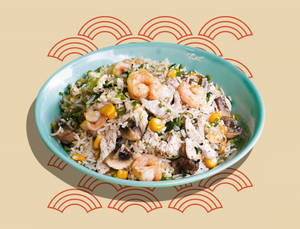 Corn Spinach Mushroom Fried Rice Mix