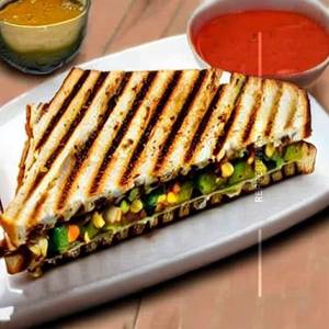 Grilled veg sandwich