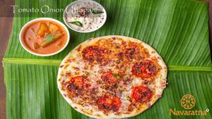 Tomato Onion Uttapam