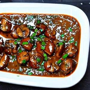 Mushroom in hot garlic sauce