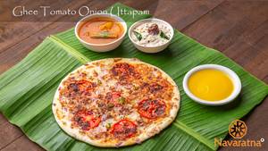 Ghee Tomato Onion Uttapam