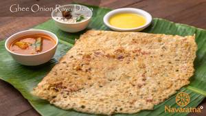 Ghee Onion Rava Sada Dosa