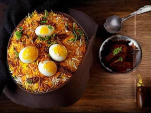 Egg Dum Biryani