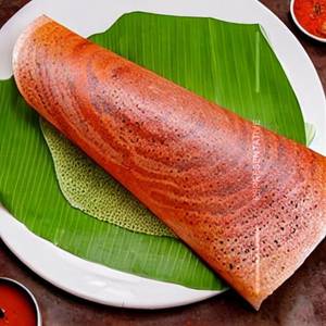 Red rice ragi dosa (plain)                                                                     